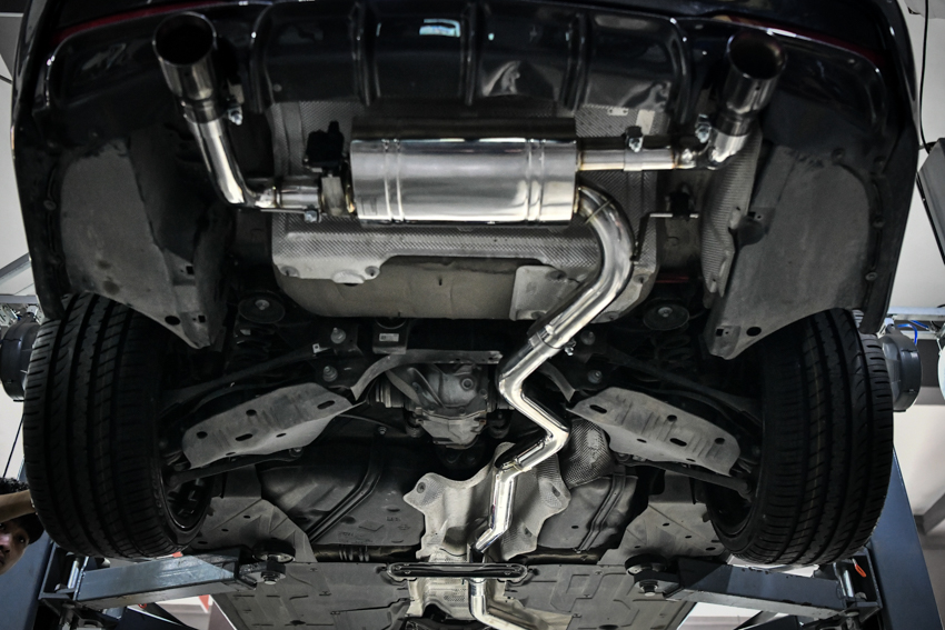 宝马3系b48velocitave排气系统